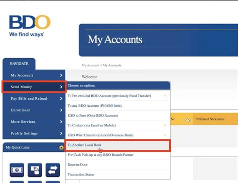 bdo to gcash without fee